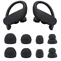 Replacement Eartips Compatible with Powerbeats Pro, Replacement Earbuds Silicone Ear Tips Eargels Set - Small, Medium, Large and Double Flange (4