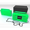 Bumpboxx MicroBoom Wearable Necklace Bluetooth Speaker Boombox | Bluetooth Portable Speaker | Includes 24” Chain & Rechargeable LI-ION Battery | Add