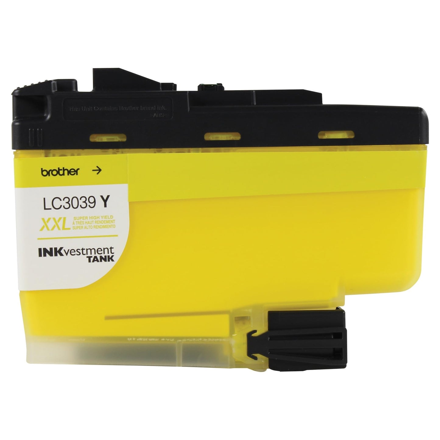 Brother Genuine LC3039Y, Single Pack Ultra High-Yield Yellow INKvestment Tank Ink Cartridge, Page Yield Up to 5,000 Pages, LC3039, Amazon Dash