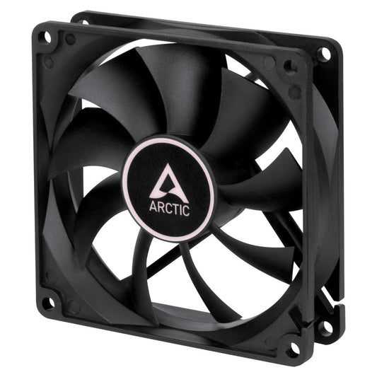 ARCTIC F9 PWM PST - 92 mm PWM PST Case Fan with PWM Sharing Technology (PST), Very Quiet Motor, Computer, Fan Speed: 150-1800 RPM - Black