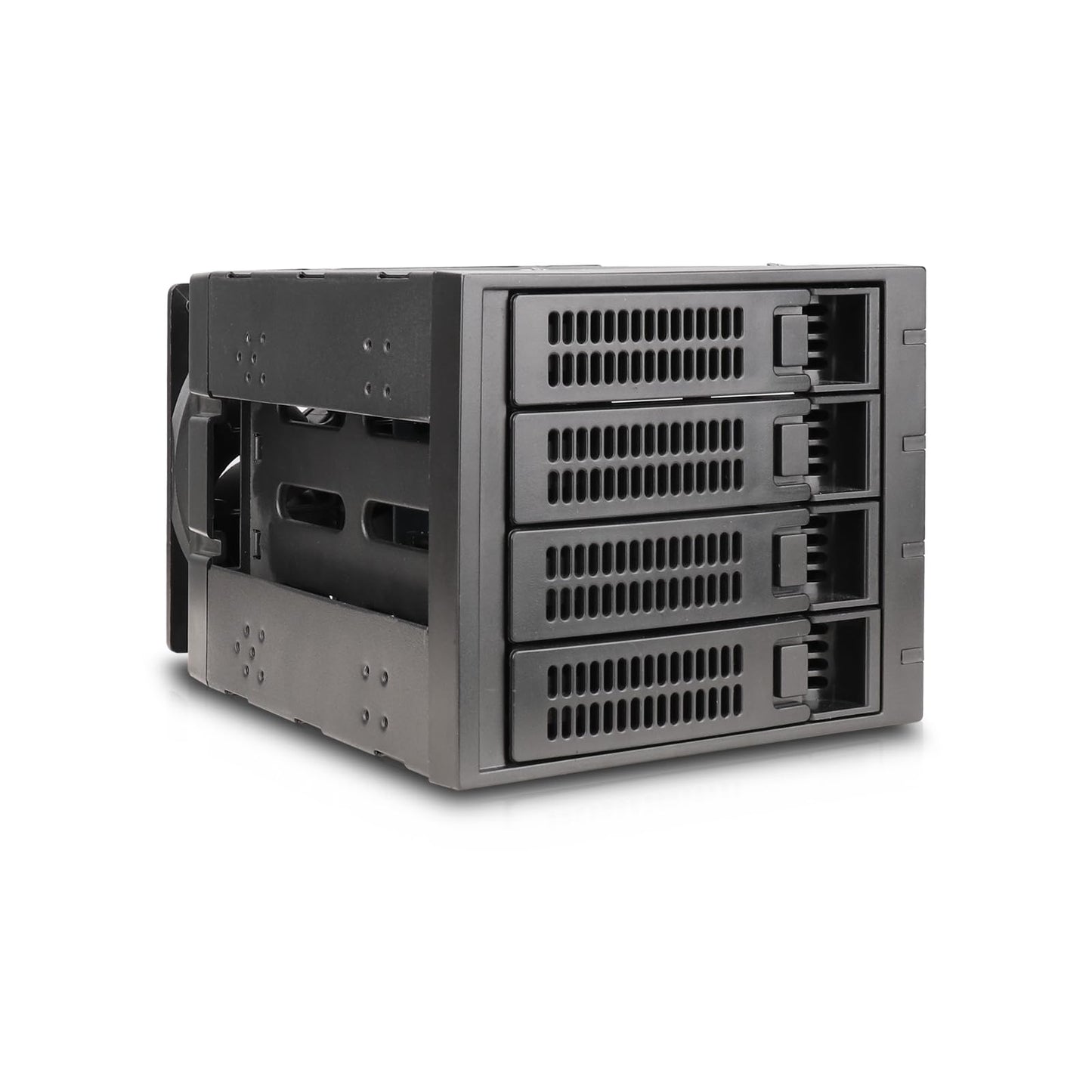 Rosewill Internal Hard Drive Enclosure - 3 x 5.25 to 4 x 3.5 Hot-Swap Enclosure - SATA I/II/III/ & SAS HDD - RSV-SATA-Cage-34