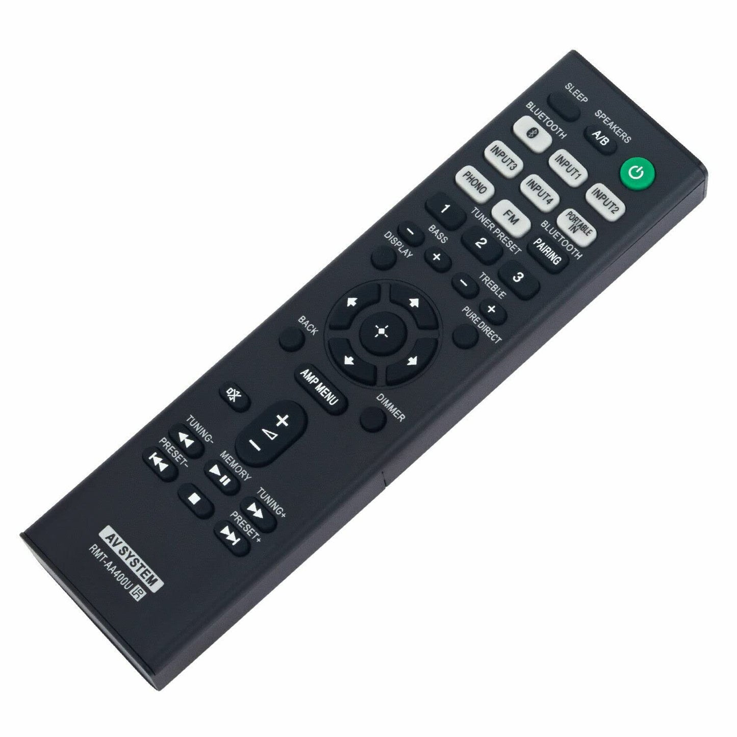 Replacement Remote Control Controller for Sony STR-DH190 STRDH190 2-ch Home Stereo Receiver