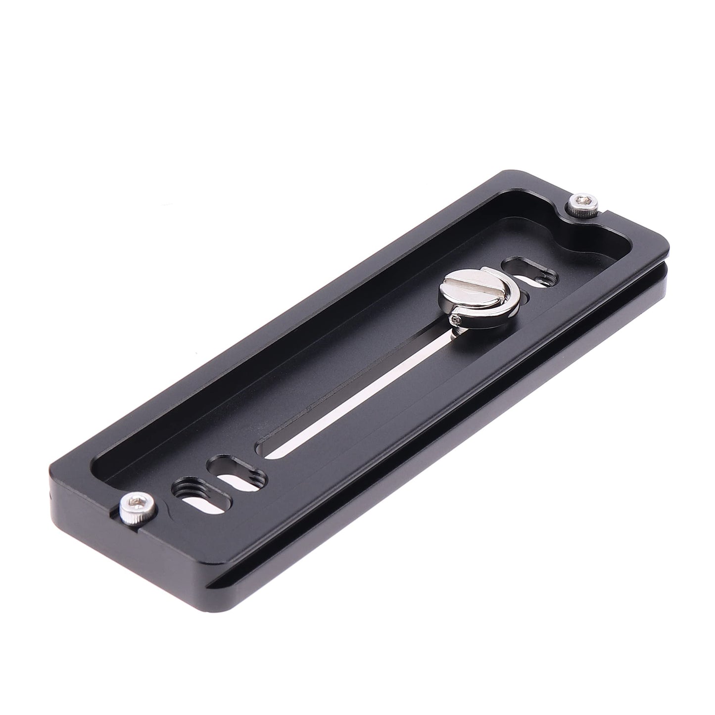 FocusFoto PU120 PU-120 Quick Release Plate, 120mm Long Plate with 1/4"-20 Mounting Screw for Benro B0 B1 B2 J0 J1 N1 Arca Swiss Tripod Ball Head