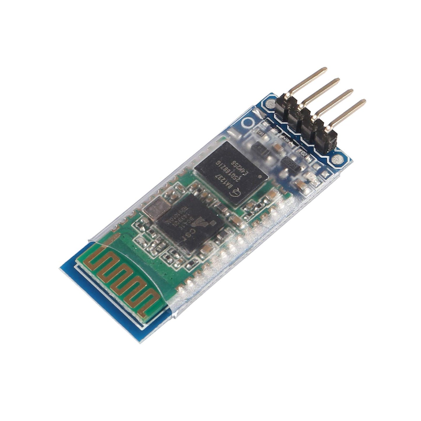 ACEIRMC 10pcs HC-06 RS232 4 Pin Wireless Bluetooth Serial RF Transceiver Module Bi-Directional Serial Channel Slave Mode for Arduino