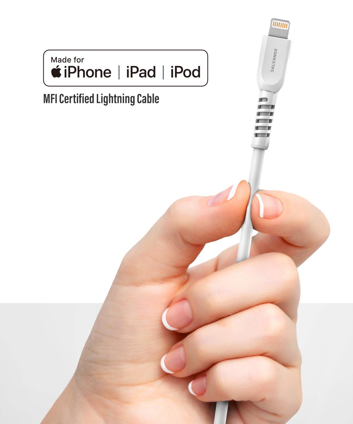Charger Compatible with iPhone 12/13 iPhone 14 - MFi Apple Certified USB-C to Lightning Cable with Fast Wall Plug (18W) Quick Charging Power Adapter