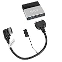 Bluetooth Audio Cable Compatible with Audi A3 A6 A7 A8 Q3 Q5 Ami Compaitble with iPod Samsung Phone