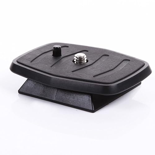 FocusFoto QB-4W Quick Release Plate with 1/4 Inch Mount Screw Replace for Velbon CX-444, CX-888, CX-460, CX-460 mini, CX-470, CX-570, CX-690, DF-50
