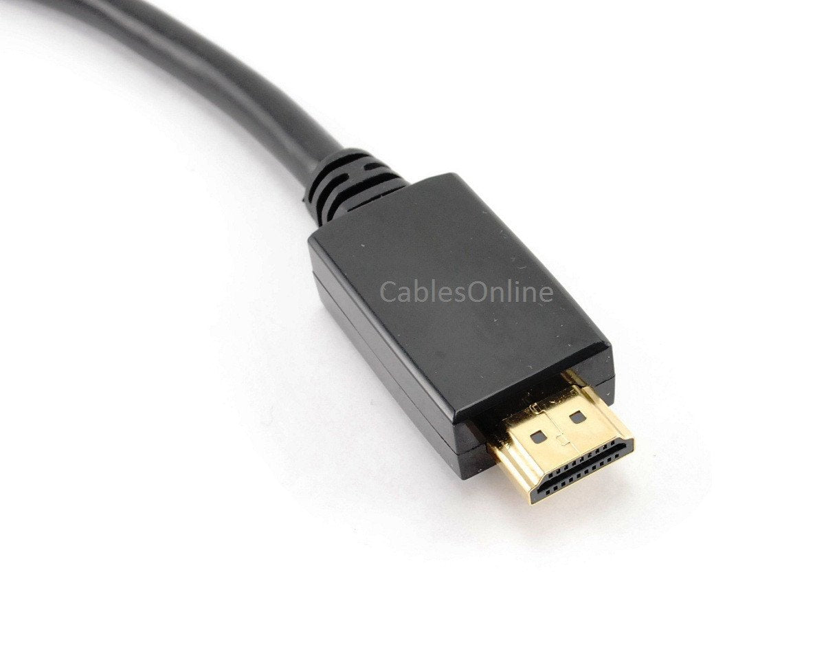 CablesOnline 15ft DisplayPort Male to HDMI Male 28AWG Adapter Cable (DP-4015)