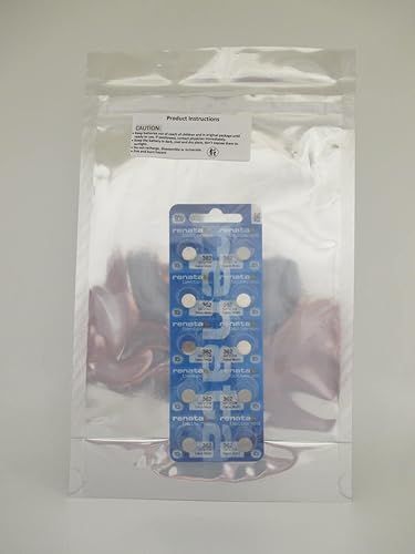 10 x Renata Swiss 362 Watch Batteries, 0% Mercury equivilate SR721SW