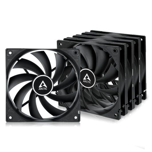 ARCTIC F12 PWM, 5 Pack (Black)