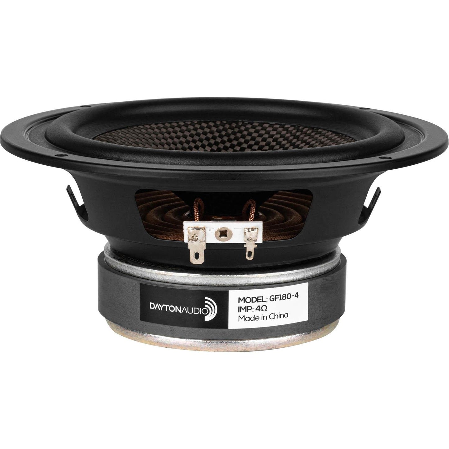 Dayton Audio GF180-4 6-1/2" Glass Fiber Cone Woofer 4 Ohm