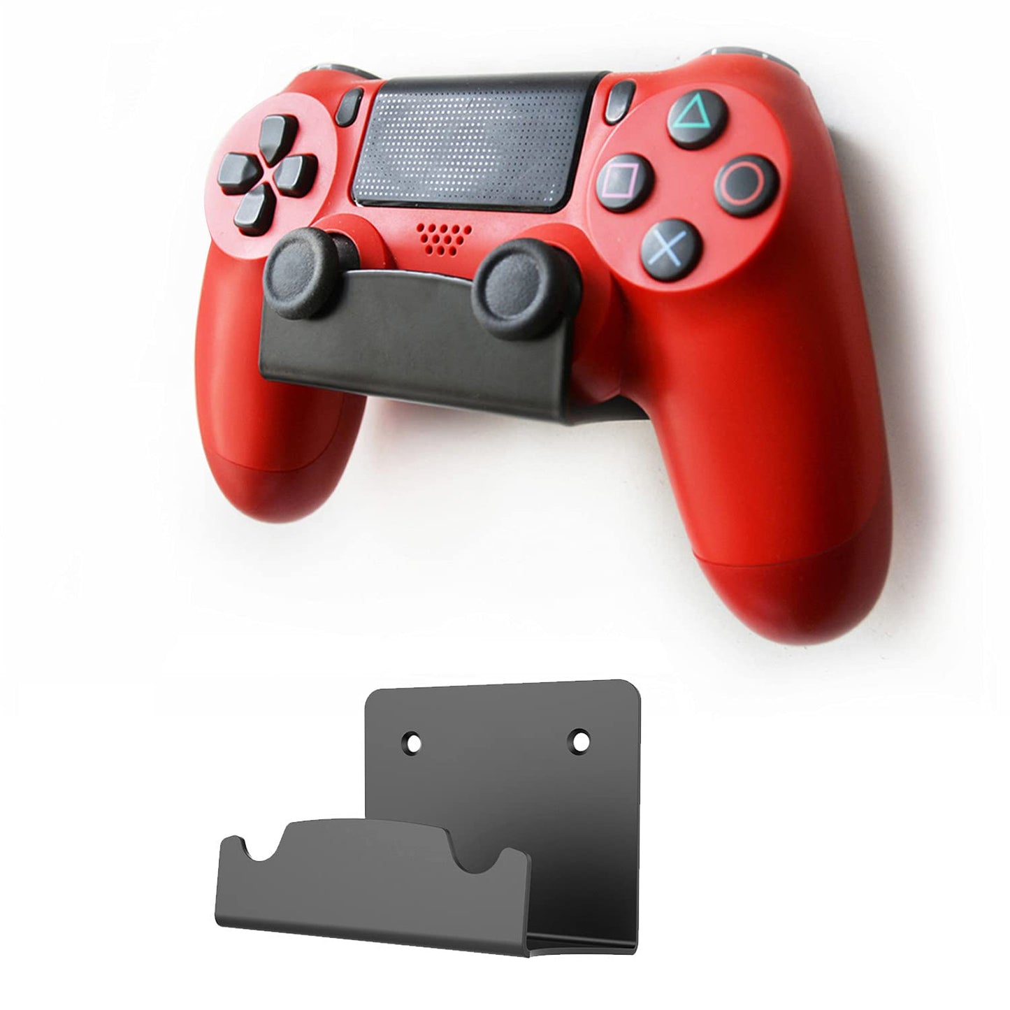 Monzlteck New Wall Mount for PS4 Controller,Compatible with PS5 Controller,Screw-Free Application?1 Piece?