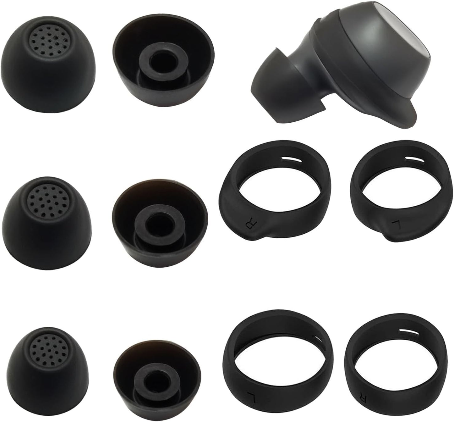 Wing Tip & Earbud Tips Replacement fit Samsung Galaxy Buds FE Headphones