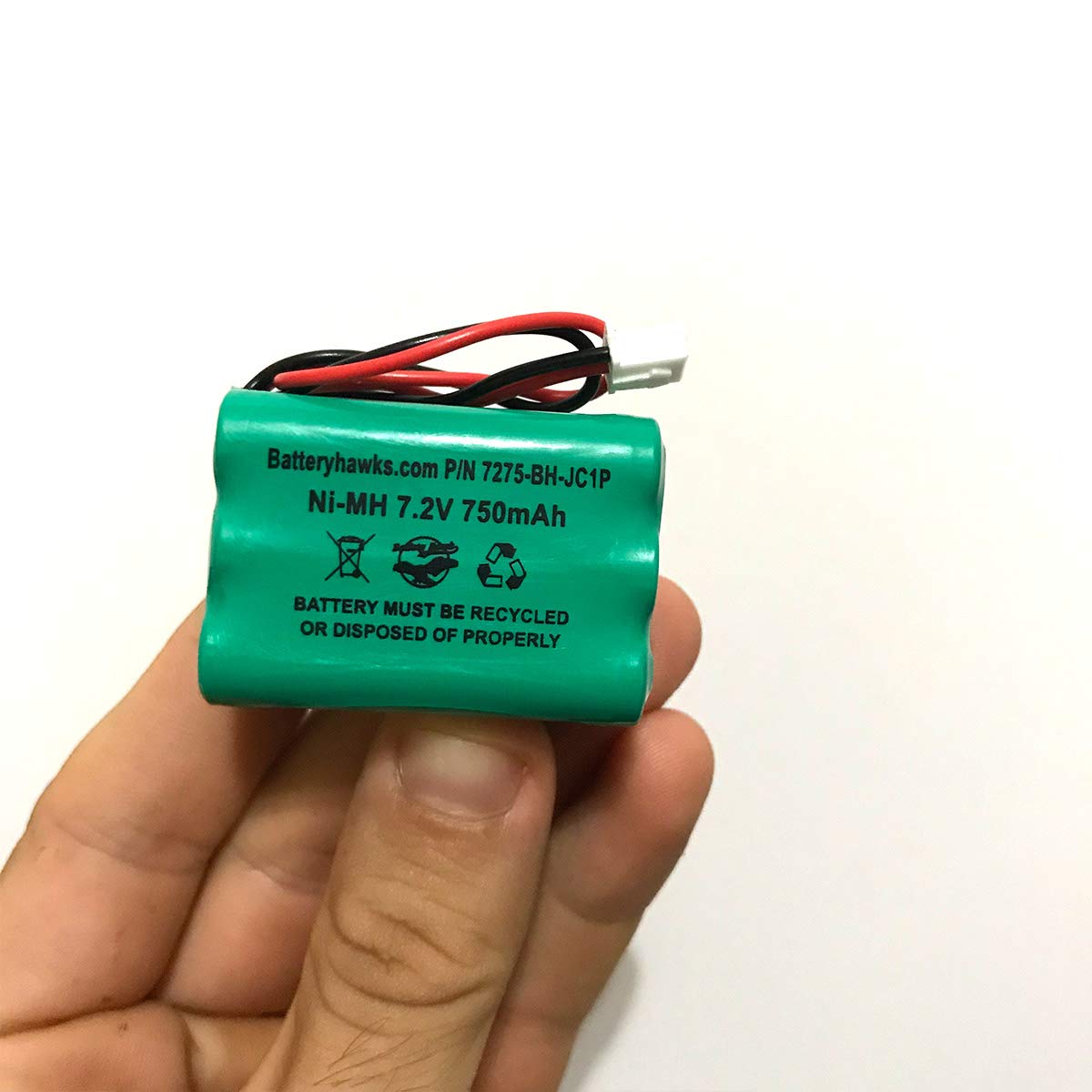 34-051 ITI 34051 6HR-AAAU 6HRAAAU 7.2v 750mAh Ni-MH Battery Pack Replacement for Security Alarm System 6HRAAAU34051