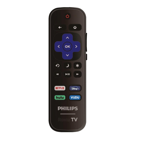 Replacement Remote Control Compatible with All Philips Roku TV Smart TVs?Only Works with Philips Roku TV, Not for Roku Stick and Roku Box?
