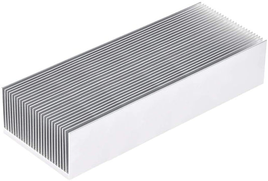 tatoko Aluminum Heat Radiator Heatsink Cooling Fan 150mm(L) x69mm(W) x36mm(H) Silver Tone