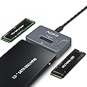 AOKO NVMe to USB 3.2(10Gbps) SSD Reader Docking Station - Portable M.2 SSD to USB Adapter External NVMe SSD Enclosure for M.2 PCIe NVMe and M.2 SATA