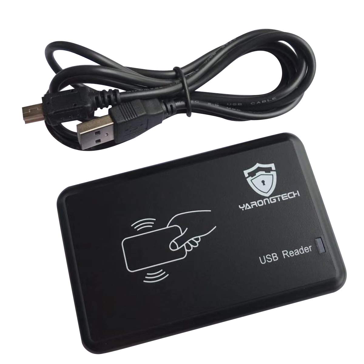 YARONGTECH RFID Card Reader,EM4100 Desktop id 125khz Reader (10D)