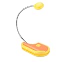 LUXSWAY Rechargeable Book Reading Light for Kids,3 Lighting Modes Reading Light for Books in Bed,Clip-On Book Night Lights for Bed with Flexible