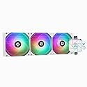 Thermalright Aqua Elite 360 White V3 AIO CPU Cooler, 360 Liquid Cooling, ARGB PWM Fans, Intel LGA1150-1200/2011/1700, AMD AM4/AM5