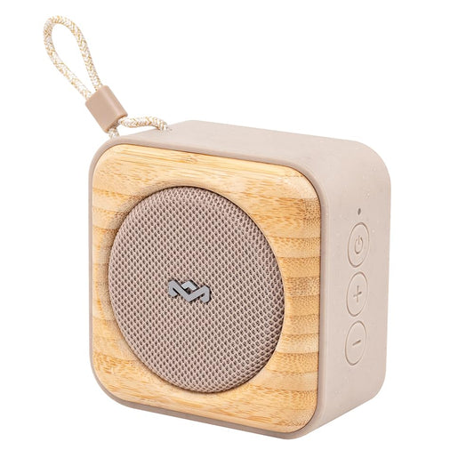House of Marley Roots Bluetooth Speaker, Portable Wireless, IP67 Waterproof, 10-Hour Playtime, Quick Charge, Party Pair, Bottle Opener, Eco-Friendly