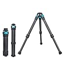 True Carbon Fiber Mini Tripod, Desktop Tabletop Stand Compact Tripod for DJI Smooth 4, Osmo Mobile, Vimble 2, Gimbal Handle Grip Stabilizer,for