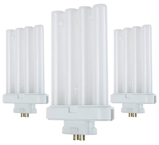 LABORATE LIGHTING Fluorescent Light Tube, FML27 4 pin Base Light Bulb, 27 watt, 6500K, Light At 1500 Lumens, (3)