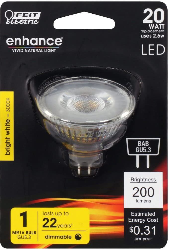 Feit Electric BPBAB/930CA MR16 3K 12V LED