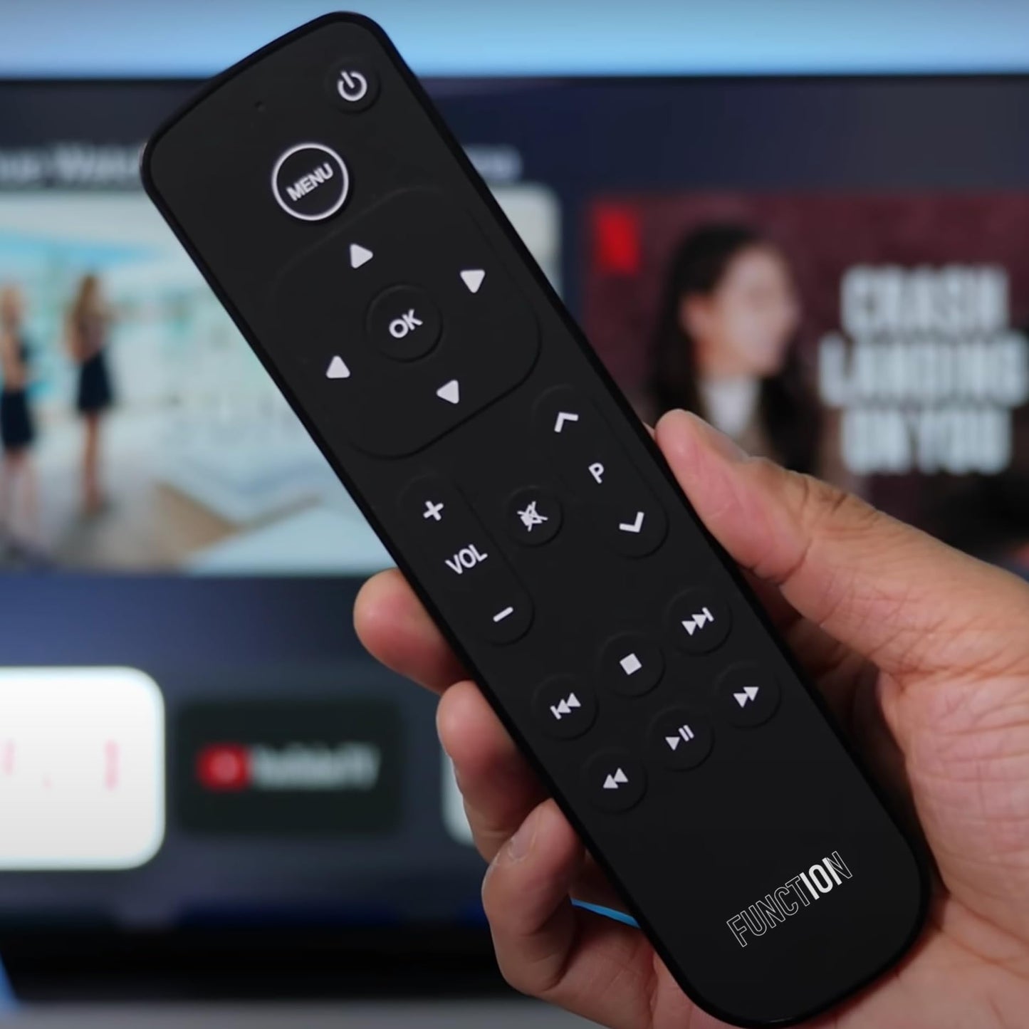 Function101 Button Remote for Apple TV (Bluetooth Edition) - Apple TV Replacement Remote for Apple TV 4K & All Models | Bluetooth + Infrared |