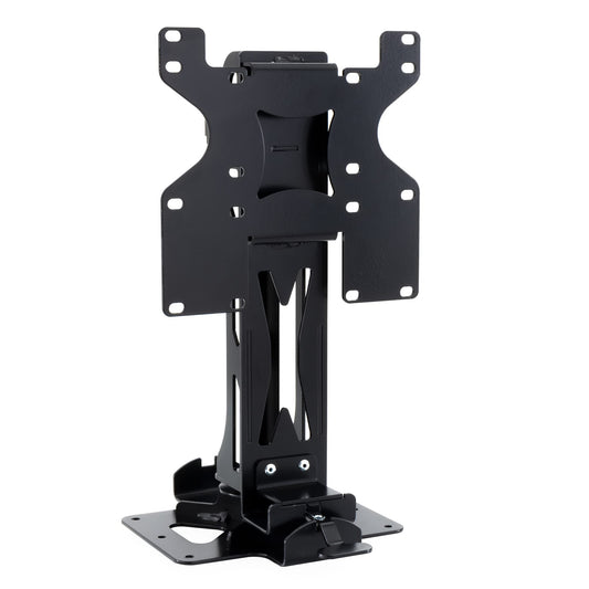 RecPro RV Rotating Countertop Mount TV Bracket | 360 Degree Rotation Swivel Universal TV Stand | VESA Mounting