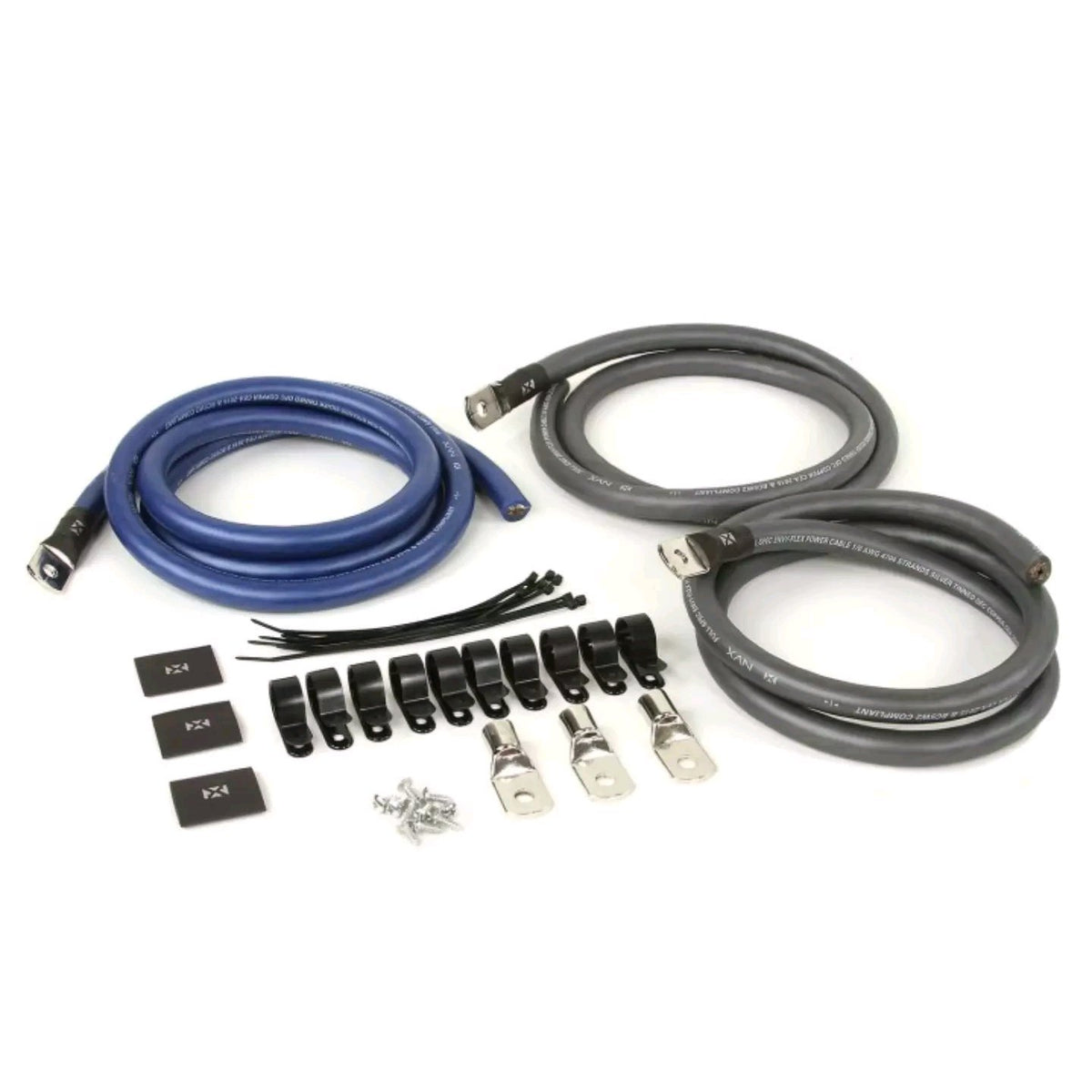 NVX True Spec 1/0 Gauge 100% OFC Wire Big 3 Amp Wiring