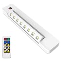 BIGLIGHT Under Counter Light Battery Operated, Dimmable Closet Light with Remote and Timer, Wireless Under Cabinet Lighting, Stick on Lights