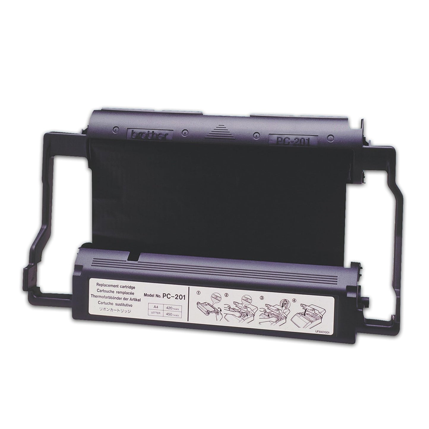Brother PC-201 -Ink -Cartridge - Black - Retail Packaging