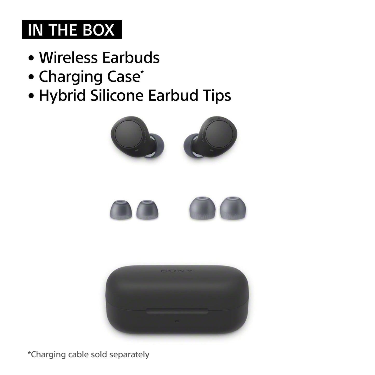 Sony WF-C510 Truly Wireless Bluetooth Earbud Headphones, Butter Yellow