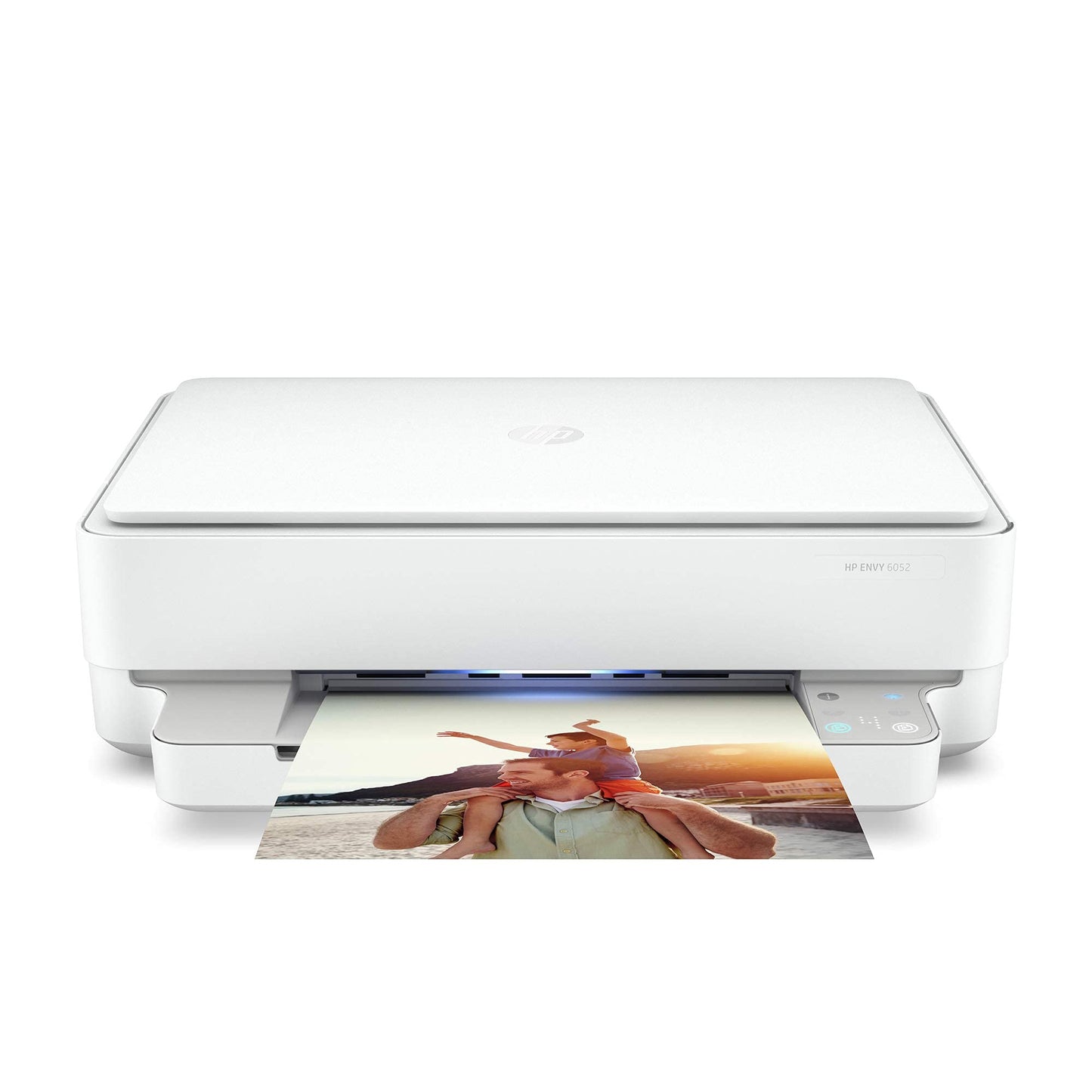 HP ENVY 6052 Wireless All-in-One Color Inkjet Printer, Mobile Print, Scan & Copy, Instant Ink Ready, 5SE18A (Renewed)