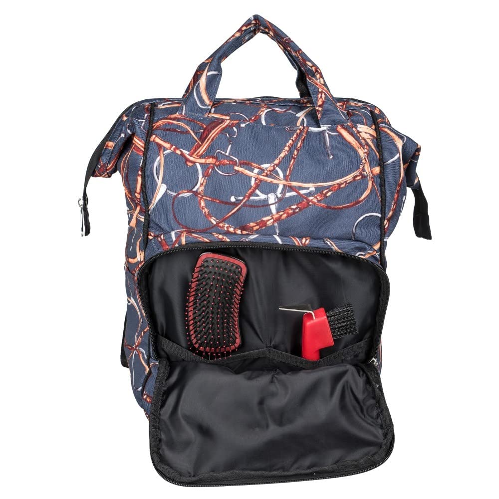 AWST Snaffle Bits Backpack and Laptop Case Navy