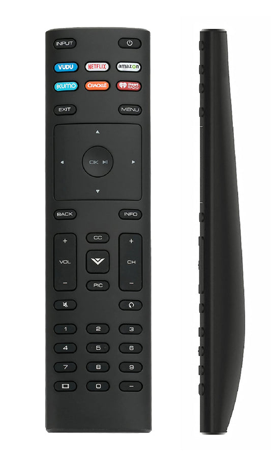 AULCMEET Replacement Remote Control Compatible with VIZIO TV XRT136 D32h-F4 D43fx-F4 D65x-G4 PQ65-F1 D55x-G1 D32h-F0 D43-F1 D50-F1 D55-F2 D60-F3