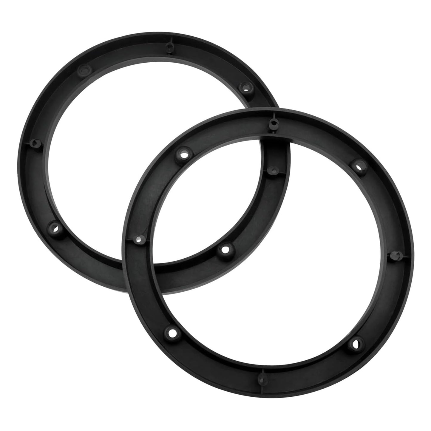 SYCZIOHU 2Pcs 6.5 Inches Speaker Spacer Rings Hollow Speaker Washers Plastic Speaker Adapter Spacer Ring Replacement Part for Speaker Repair or