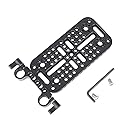 NICEYRIG Camera Cheese Mounting Plate with 15mm Rod Clamp, Top Plate for DSLR Rig System Battery Converter Box