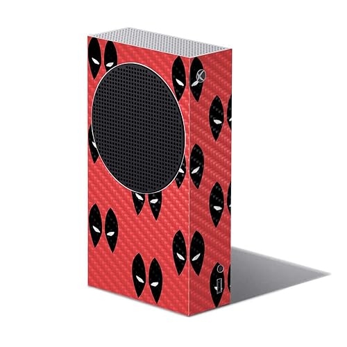MightySkins Carbon Fiber Skin Compatible with Xbox Series S - Dead Eyes Pool | Protective, Durable Textured Carbon Fiber Finish | Easy to Apply | Made