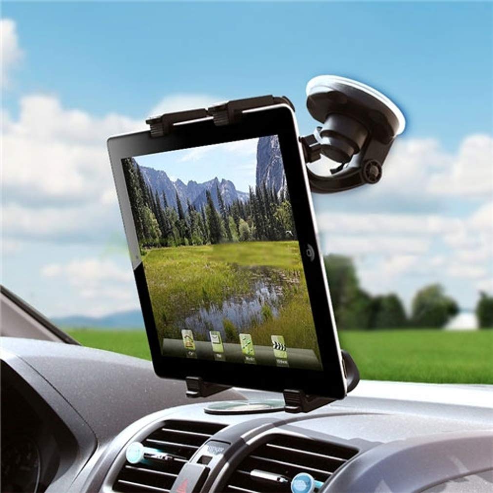 Dash Car Mount Compatible with Samsung Galaxy Tab A9/A9 Plus/A8/A7 10.4 (2020)/A7 Lite Tablets - Windshield Holder Swivel Cradle Dock