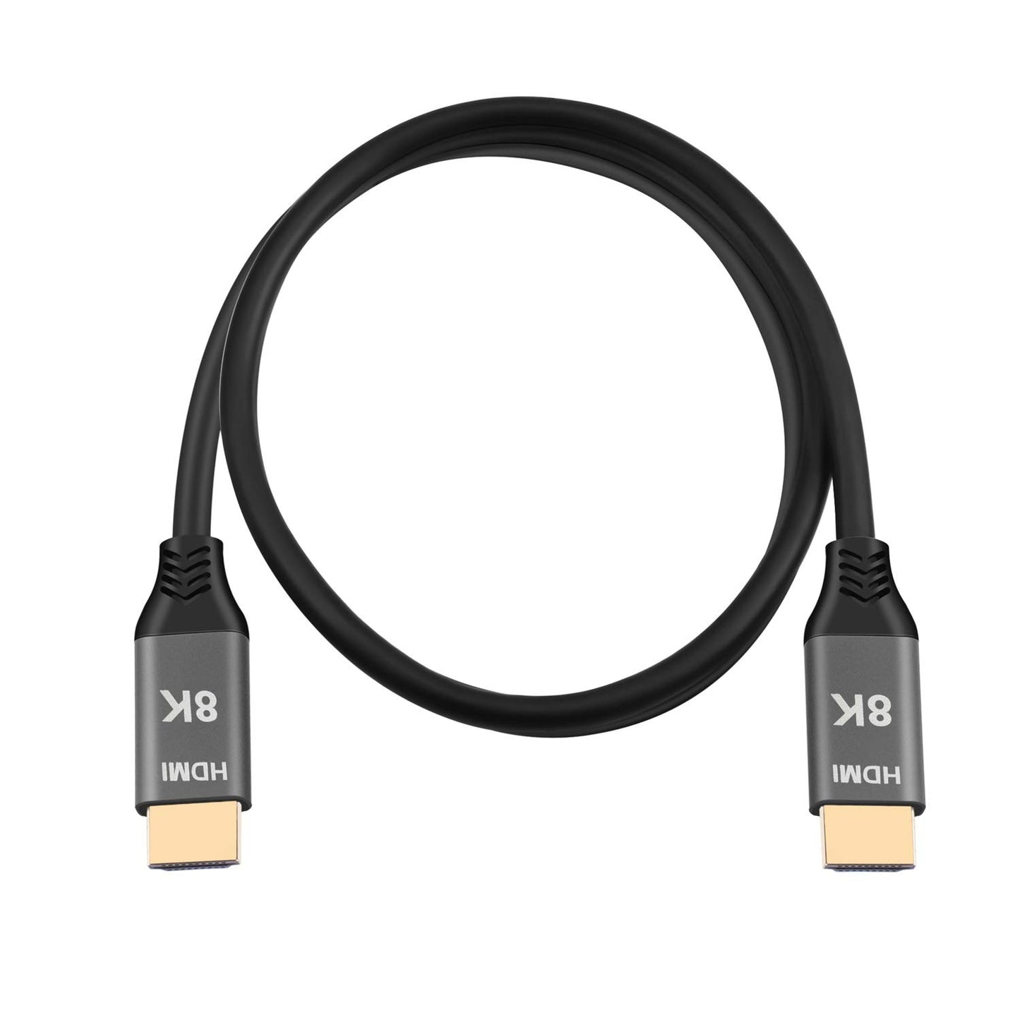 NFHK HDMI 2.1 Cable Ultra-HD UHD 8K 60hz 4K 120hz Cable 48Gbs with Audio & Ethernet HDMI Cord (2.0m)