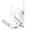 1200Mbps WiFi Extender Signal Booster for Home, Dual Band 5GHz/2.4GHz Wireless Internet Repeater with 4 External Antennas, Covers Up to 3600 Sq.ft