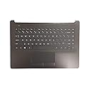 Replacement for HP 14-cm 14T-CM 14Z-CM 14-CK 14-ck 14-cm 14-dg 14q-cs 14q-cy Laptop Upper Case Palmrest Keyboard Assembly Part L23241-001 L23491-001