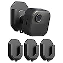 3 Pack Blink Camera No Drill No Screws Wall Mount Bracket for Blink Outdoor 4/Outdoor 2K+/Mini /Mini 2K+ /Indoor Camera, HBV Adhesive Mount