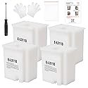imtfzct 4pcs Waste Ink Pad Replacement with Zeroing Software, Compatible for ET-2800 ET-2803 ET-2400 ET-2720 ET-4700 ET-2711 ET-4800 L3110 L3250 L3150