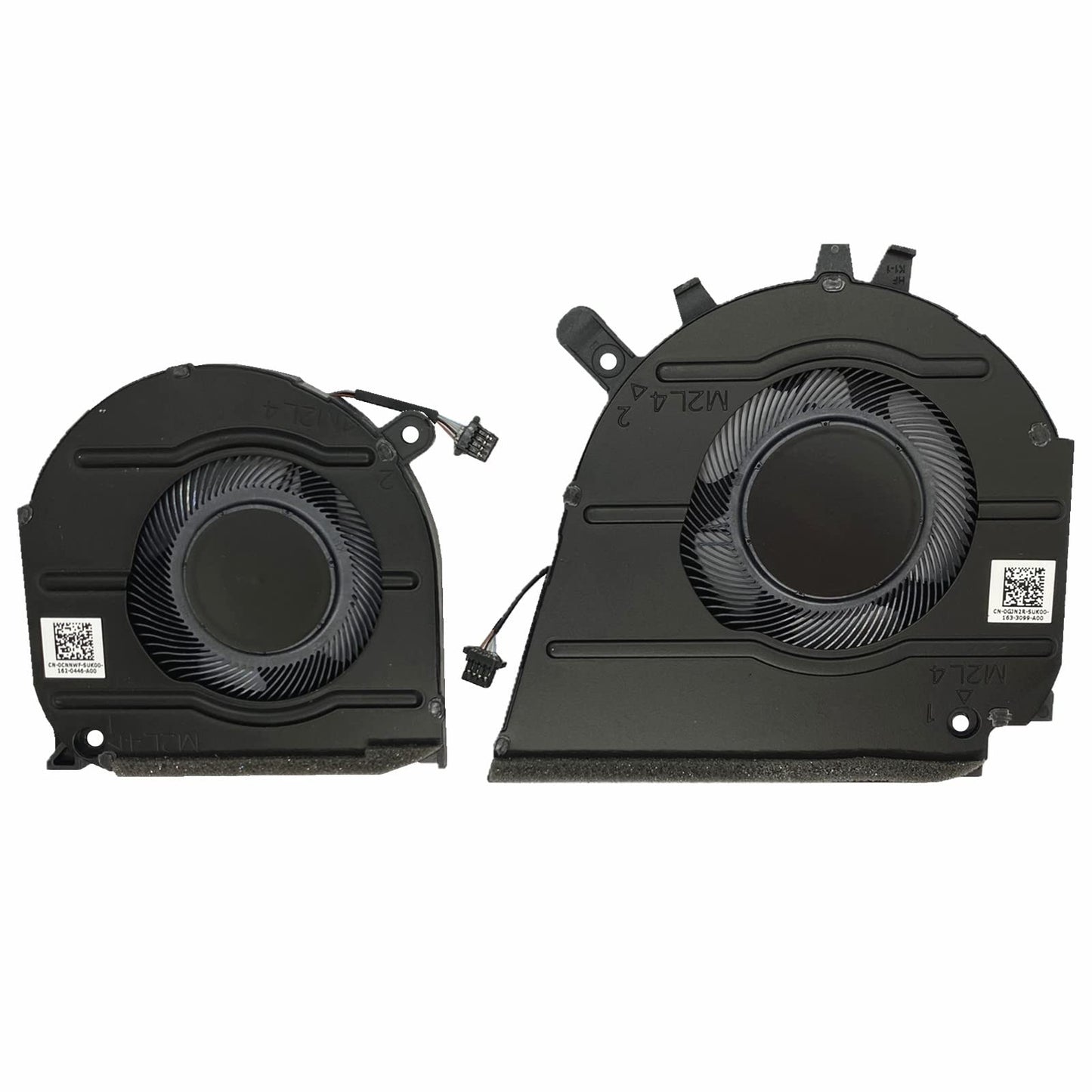 Landalanya Replacement New CPU and GPU Cooling Fan for DELL Inspiron 15 Plus (7510) Series 0GJN2R 0CNNWF EG50050S1-C130-S9A EG50050S1-C120-S9A DC5V