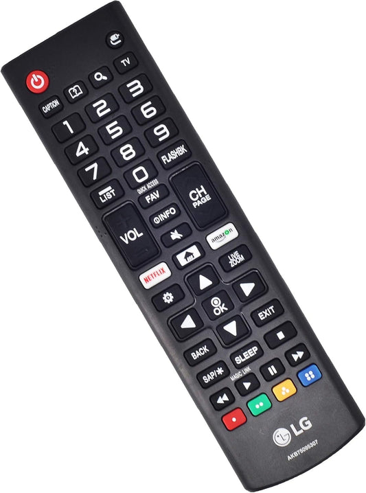 Original LG AKB75095307 Smart TV Remote Control LCD, LED, Smart TV (Batteries NOT Included) (Renewed)