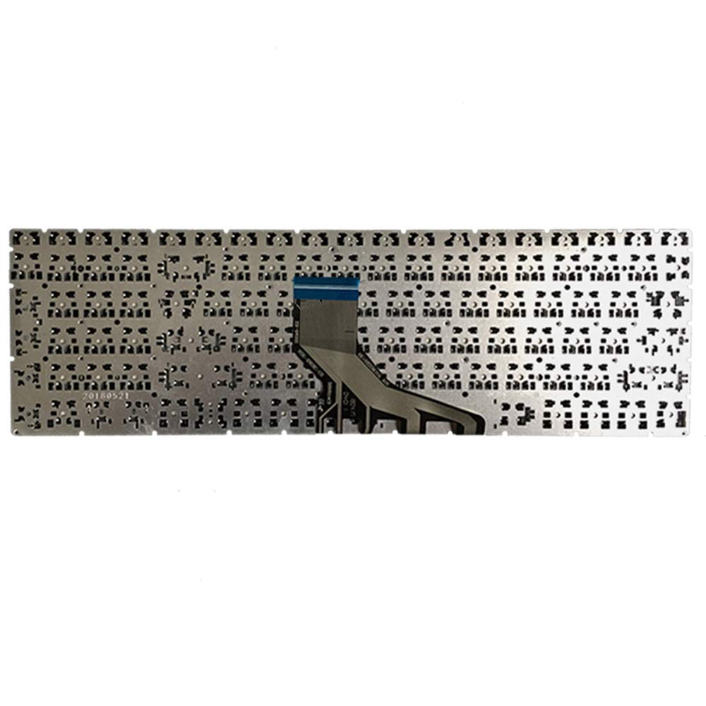 Laptop Replacement Keyboard Fit HP Pavilion 15-DA0076NR 15-DA0077NR 15-DA0078NR 15-DA0086NR 15-DA0087NR 15-DA0088NR US Layout (No Backlight Black)
