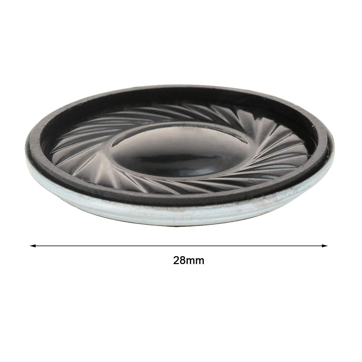 YXQ 2W 8 Ohm Micro Internal Speaker Magnet Loudspeaker 28mm Dia Round Metal Shell Wire DIY Slim PC Laptop(4Pcs)